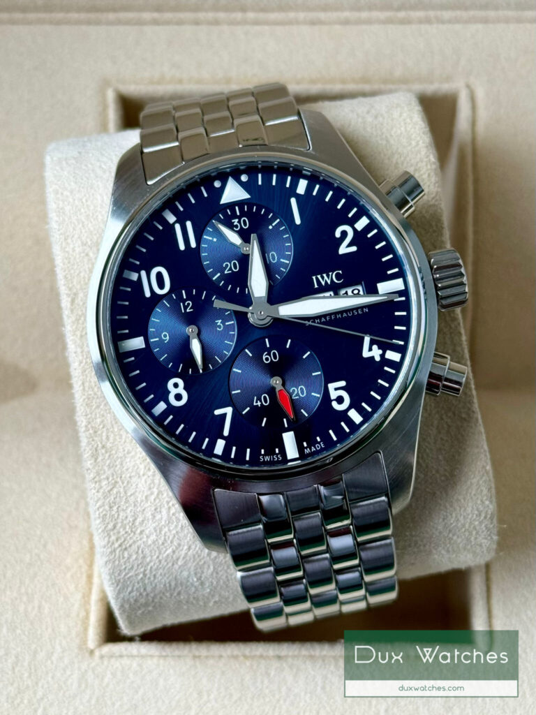 IWC pilot’s watch chrono ref IW388102 DR01207