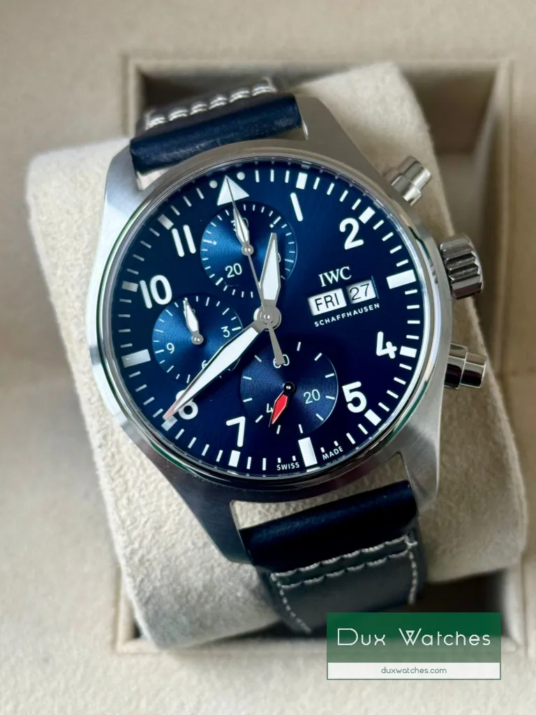IWC pilot’s watch chrono ref IW388101 DR01517
