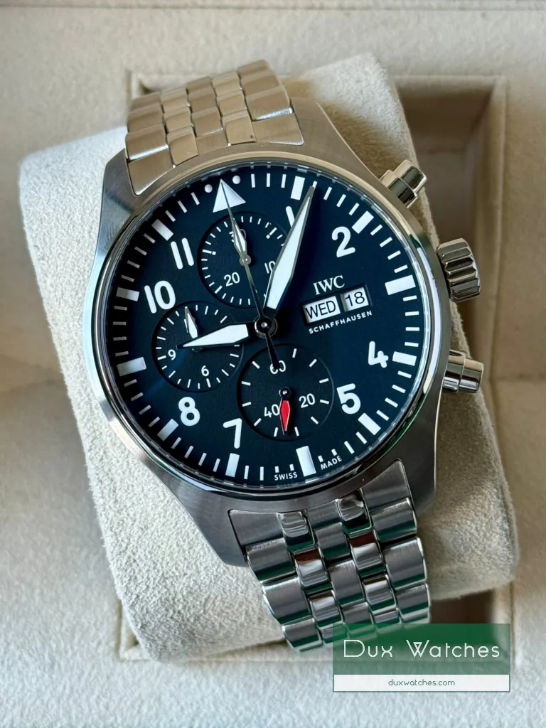 IWC pilot’s watch chrono 43 ref IW378002 DR01699