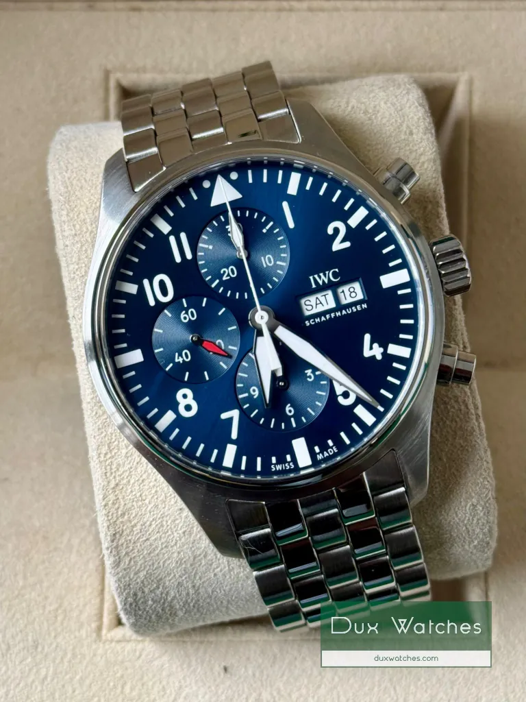 IWC pilot’s watch chrono ref IW377717 DR01759