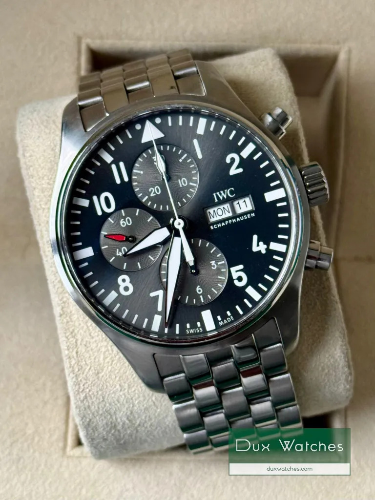 IWC pilot’s watch chrono ref IW377719 DR01822