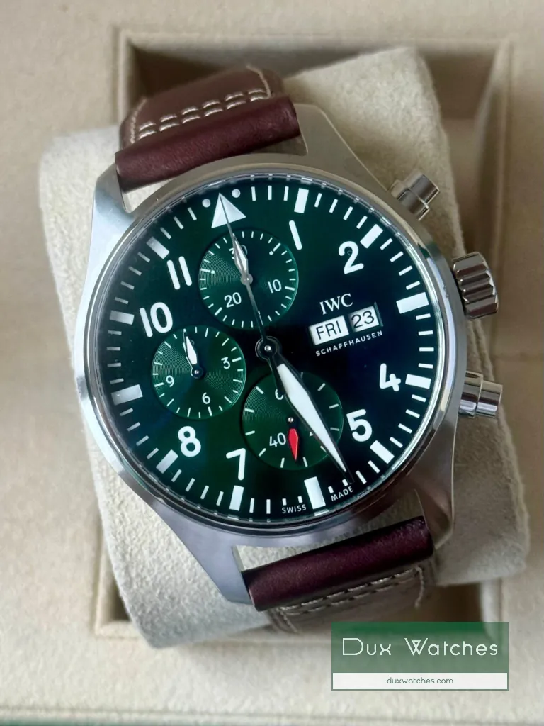 IWC pilot’s watch chrono ref IW378005 Dux Watches DR02059