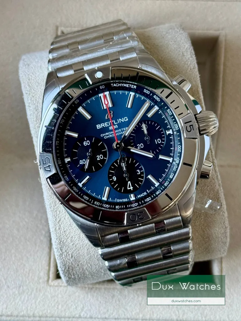 Breitling Chronomat B01 ref AB0134 Dux Watc hes DR02166